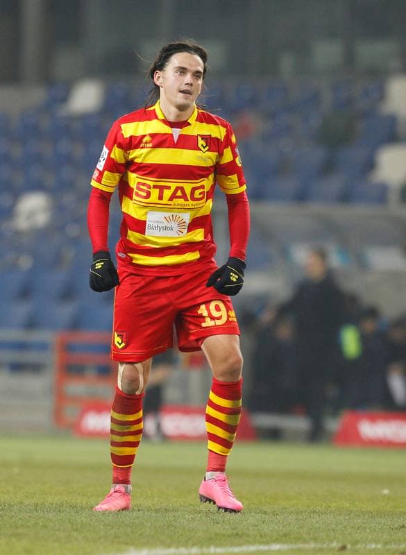 Football. PKO BP Ekstraklasa. Podbeskidzie Bielsko Biala - Jagiellonia Bialystok. 02.11.2015