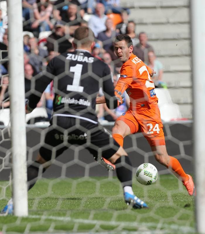 Football. Ekstraklasa. Podbeskidzie Bielsko-Biala - Termalica Bruk-Bet Nieciecza. 17.04.2016