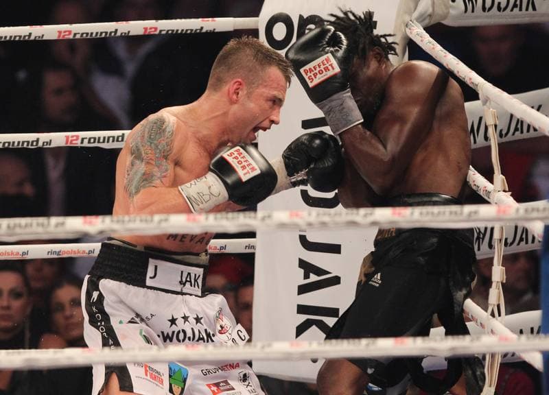 Boxing. Wojak Boxing Night. Damian Jonak - Alex Buema. 15.10.2011