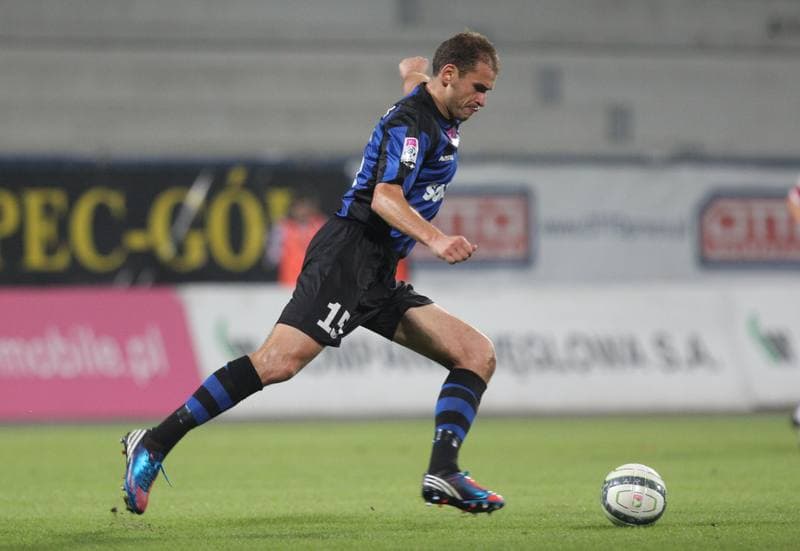 Football. T-Mobile Ekstraklasa. Gornik Zabrze - Zawisza Bydgoszcz. 29.04.2015