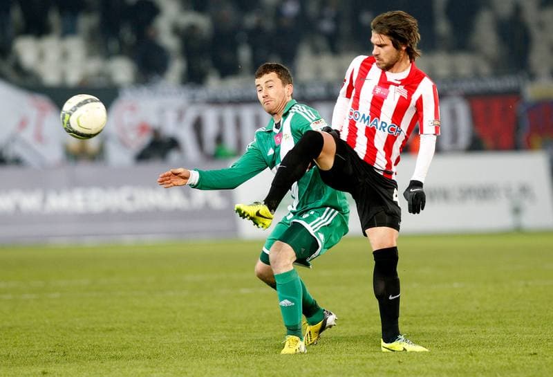 Football. T-Mobile Ekstraklasa. Cracovia Krakow - Lechia Gdansk. 04.12.2013