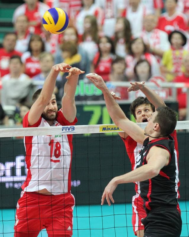 Volleyball. World League. Poland - Canada. 01.06.2012