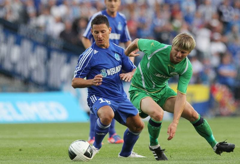 Football. Europa League. Ruch Chorzow - Metalurg Skopje. 19.07.2012