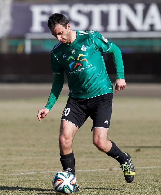 Football. Sparing. Energetyk ROW Rybnik - Rakow Czestochowa. 01.03.2014