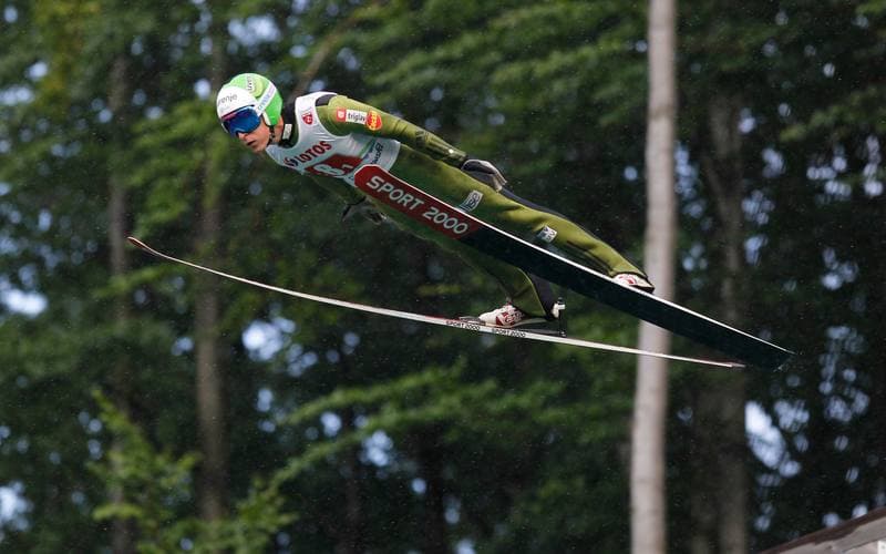 Ski Jumping. FIS Grand Prix. Press Conference. 24.07.2014
