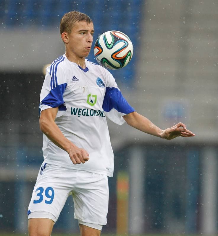 Football. UEFA Europa League. Ruch Chorzow - Esbjerg FB. 31.07.2014