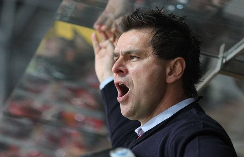 Ice Hockey. Polska Liga Hokeja na Lodzie. HC GKS Katowice - Comarch Cracovia Krakow. 02.10.2012