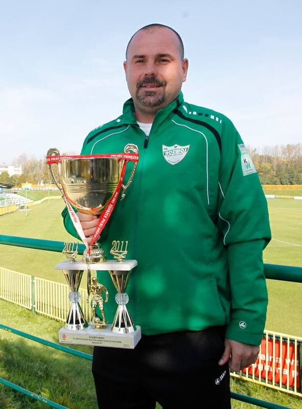 Football. Rozwoj Katowice. Press Conference. 13.10.2014