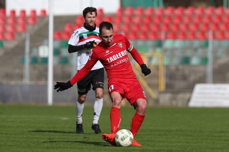 Football. Sparing. Zaglebie Sosnowiec - GKS Tychy. 25.02.2017