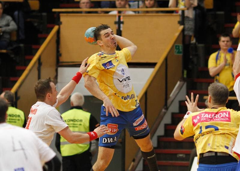 Handball. PGNiG Superliga. Gornik Zabrze - Vive Kielce. 08.12.2013