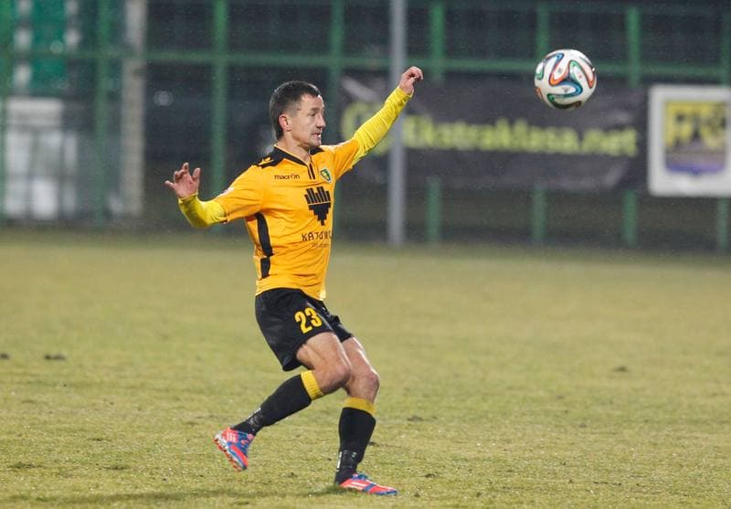 Football. I Liga. GKS Katowice - Flota Swinoujscie. 23.11.2013