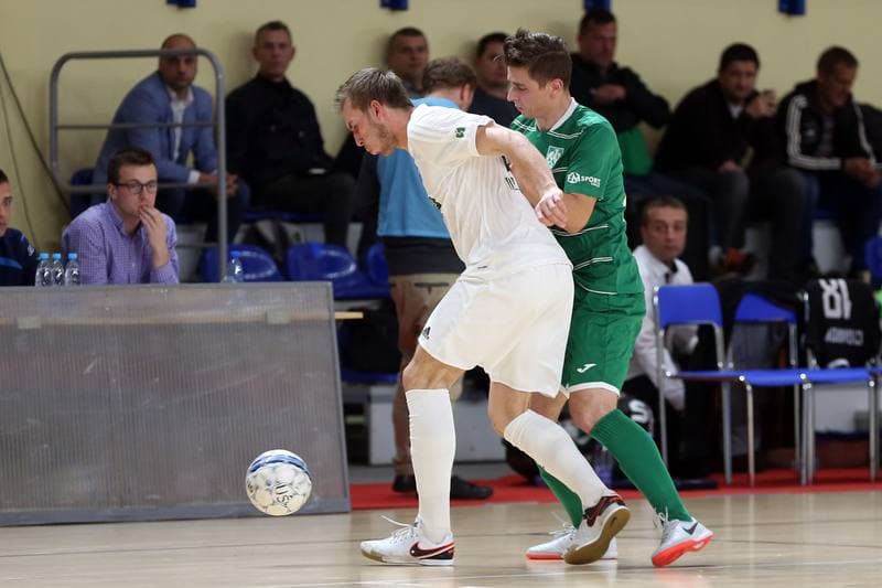 Futsal. Ekstraklasa. AZS US Katowice - Rekord Bielsko-Biala. 25.10.2017