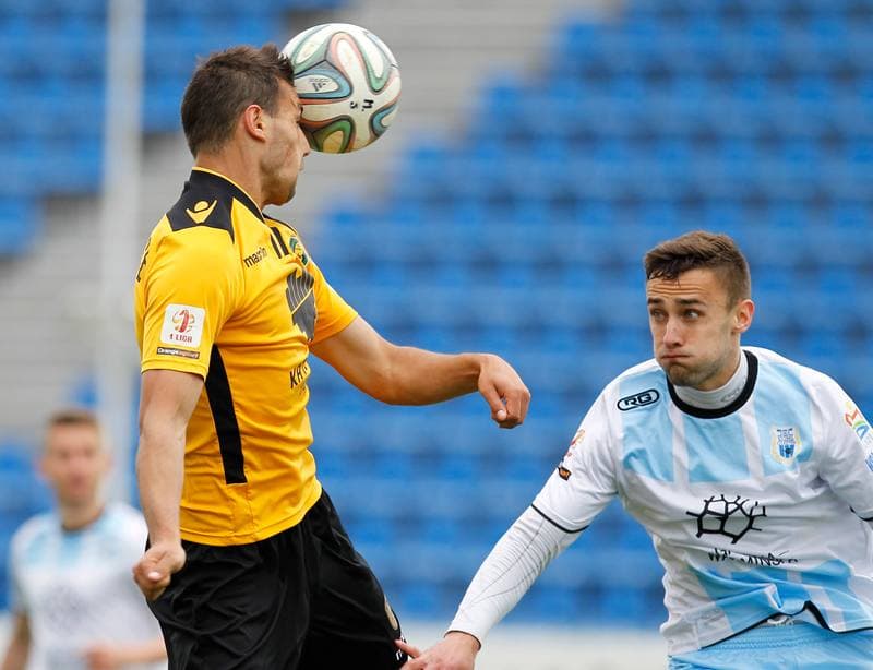 Football. I Liga. Stomil Olsztyn - GKS Katowice. 17.05.2015