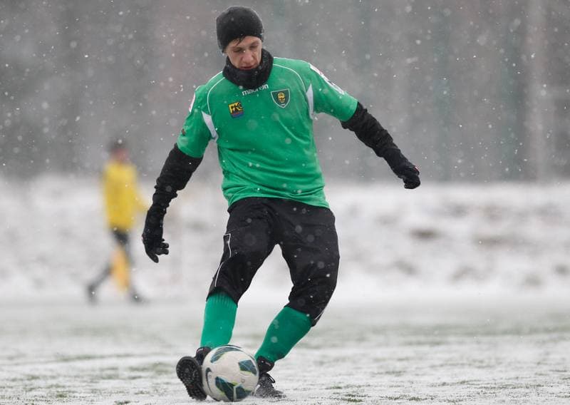 Football. Sparing. GKS Katowice - Gornik Leczna. 25.01.2014