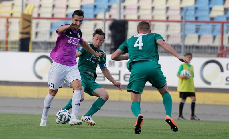 Football. Polish Cup. ROW 1964 Rybnik - Dolcan Zabki. 25.07.2015