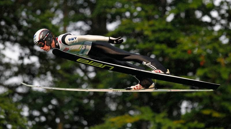 Ski Jumping. FIS Grand Prix. Press Conference. 24.07.2014
