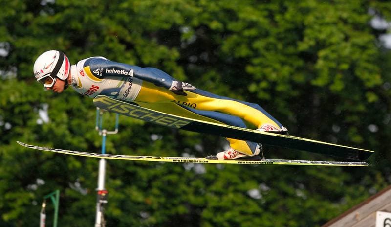 Ski Jumping. FIS Grand Prix. Press Conference. 24.07.2014