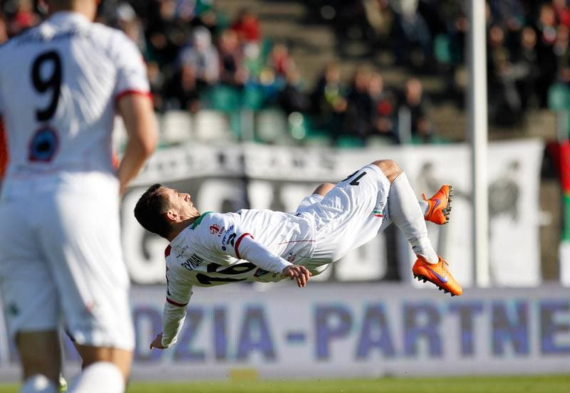 Football. Polish First League. Zaglebie Sosnowiec - Chrobry Glogow. 08.11.2015