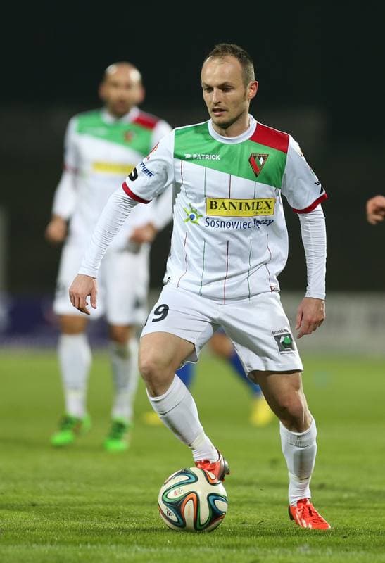 Football. I Liga. Zaglebie Sosnowiec - MKS Kluczbork. 20.03.2016