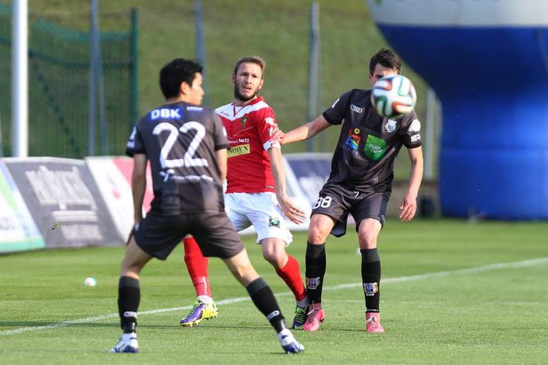Football. I Liga. Zaglebie Sosnowiec - Stomil Olsztyn. 10.05.2016