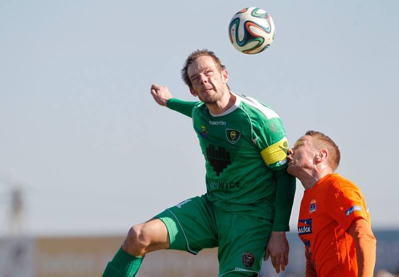 Football. I Liga. Termalica Bruk Bet Nieciecza - GKS Katowice. 08.03.2015