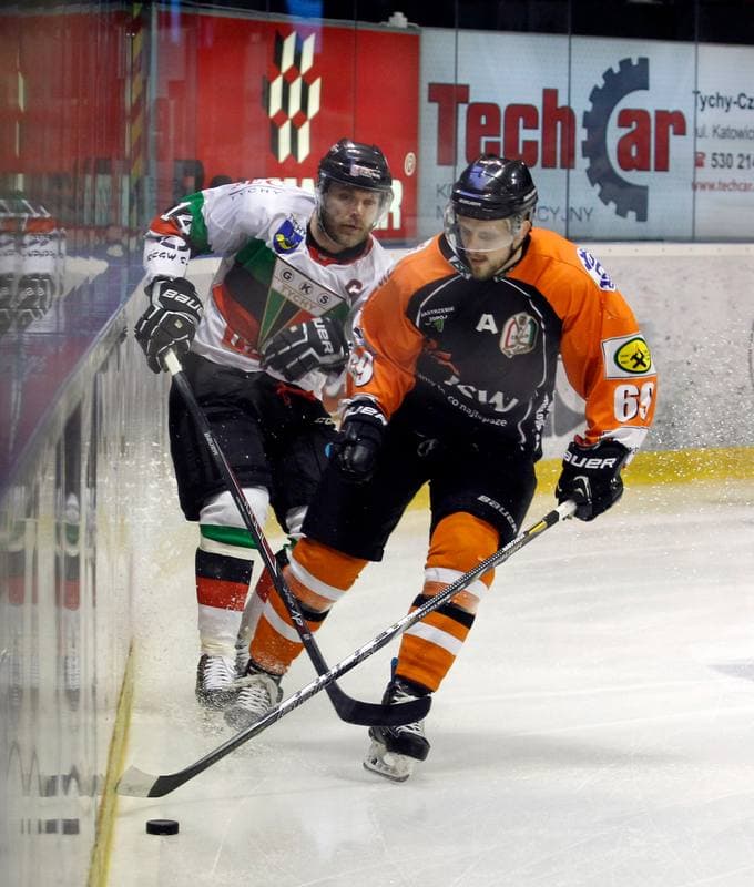Ice Hockey. Polska Hokej Liga. GKS Tychy - JKH GKS Jastrzebie. 30.11.2014