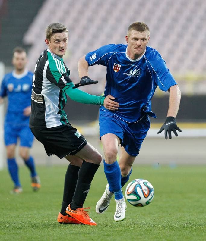 Football. II Liga. ROW Rybnik - MKS Kluczbork. 18.04.2015