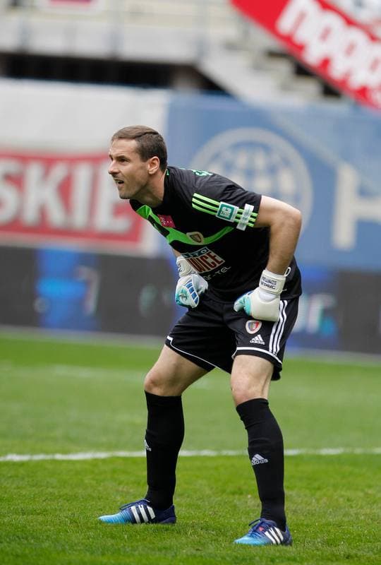 Football. T-Mobile Ekstraklasa. Piast Gliwice - Podbeskidzie Bielsko Biala. 26.04.2015