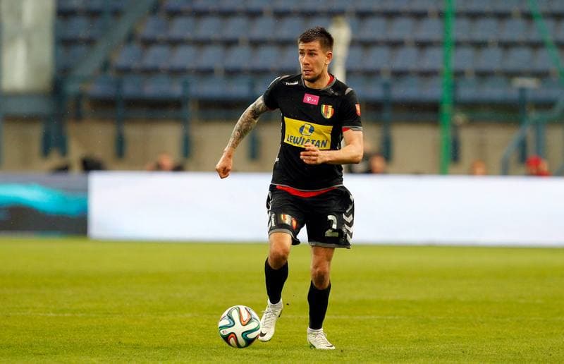 Football. T-Mobile Ekstraklasa. Wisla Krakow - Korona Kielce. 26.04.2015