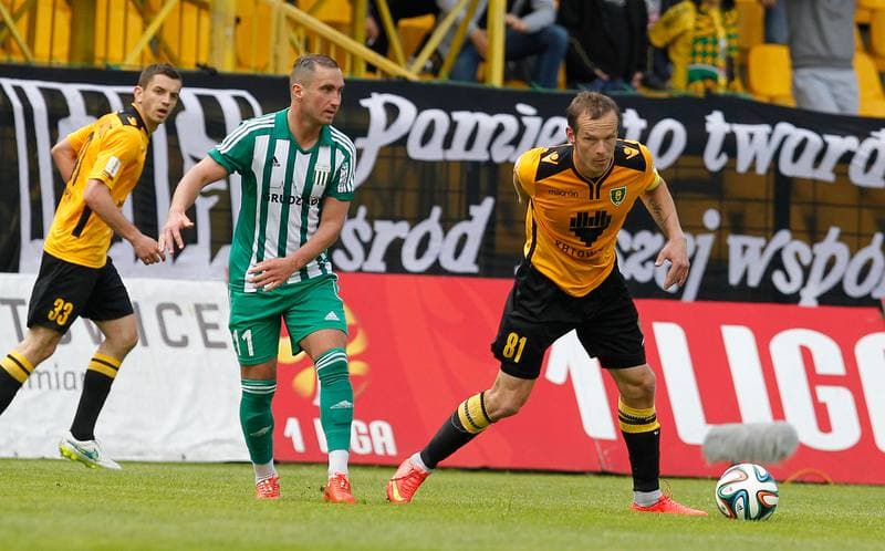Football. I Liga. GKS Katowice - Olimpia Grudziadz. 10.05.2015
