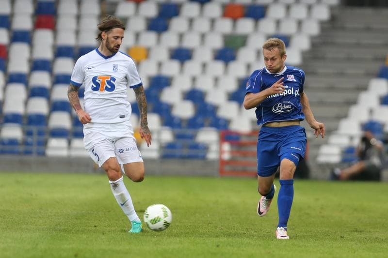Football. Polish Cup. Podbeskidzie Bielsko-Biala - Lech Poznan. 09.08.2016