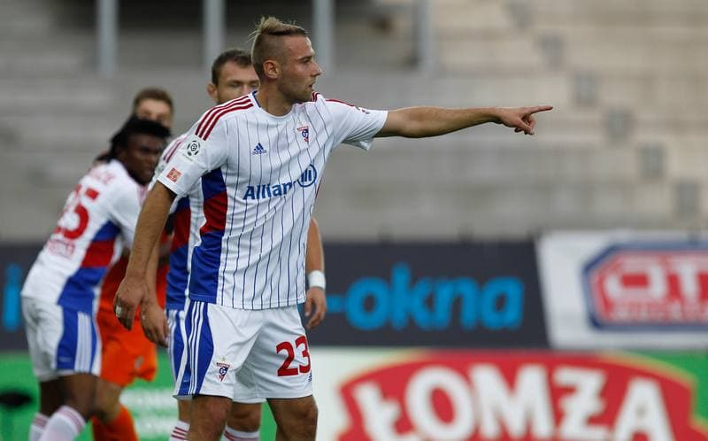 Football. T-Mobile Ekstraklasa. Gornik Zabrze - Zaglebie Lubin. 16.09.2013