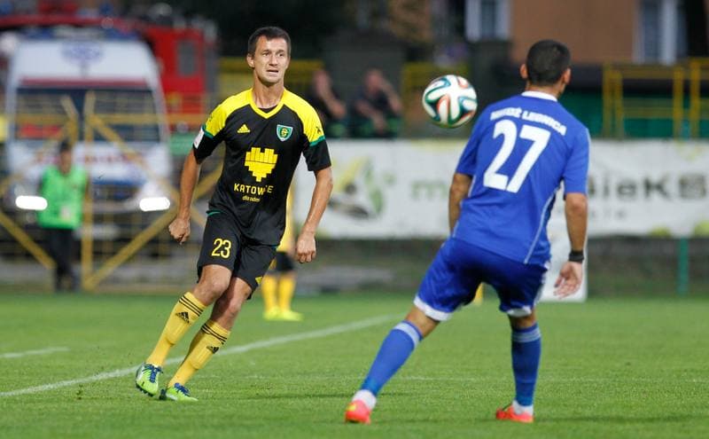 Football. I Liga. GKS Katowice - Miedz Legnica. 29.11.2014