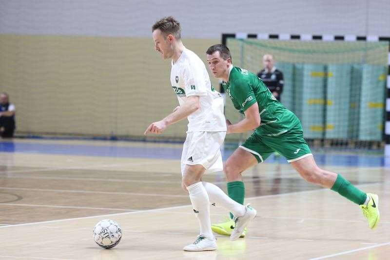 Futsal. Ekstraklasa. AZS US Katowice - Rekord Bielsko-Biala. 25.10.2017