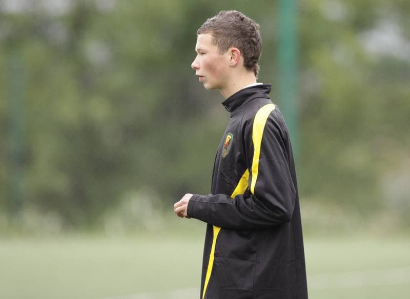 Football. Ruch Radzionkow. Training. 30.09.2010