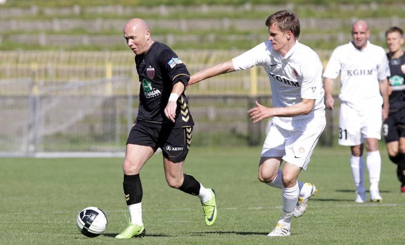 Football. Sparing. Polonia Bytom - Zaglebie Lubin. 09.10.2010