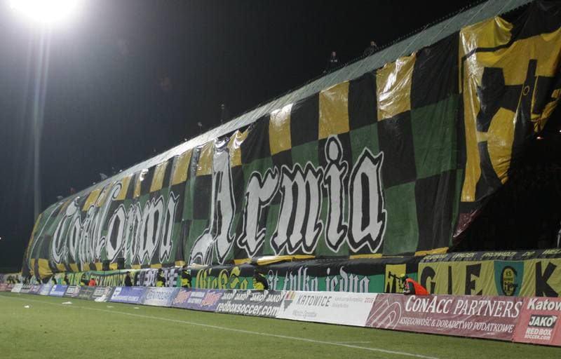 Football. I liga. GKS Katowice - Flota Swinoujscie. 19.08.2011