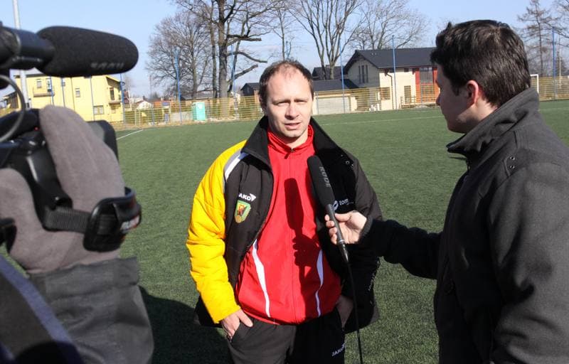 Football. Sparing. GKS Tychy - Ruch Radzionkow. 12.02.2011