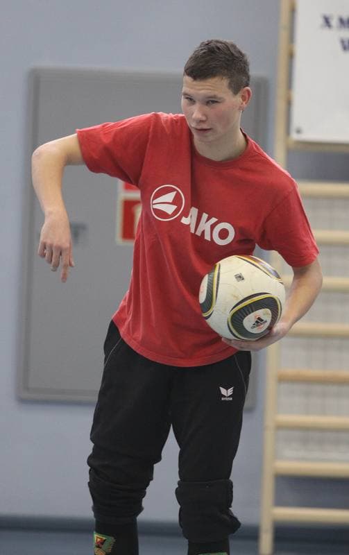 Football. Ruch Radzionkow. Training. 05.01.2011
