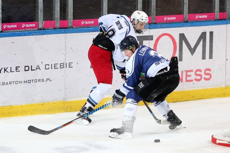 Ice Hockey. Polska Hokej Liga. SMS PZHL Katowice - Automatyka Gdansk. 12.10.2017