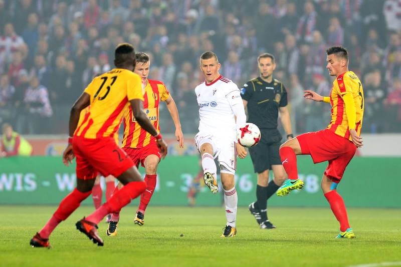 Football. Lotto Ekstraklasa. Gornik Zabrze - Korona Kielce. 20.10.2017
