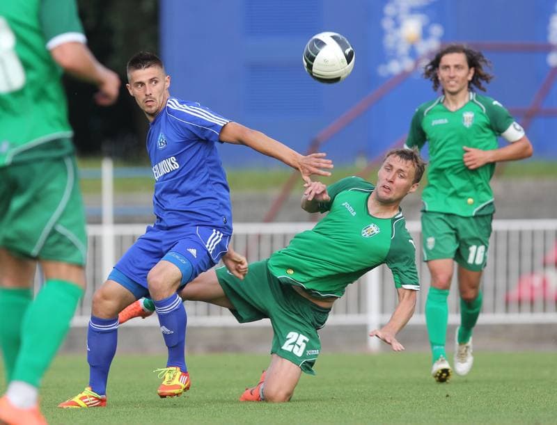 Football. Sparing. Ruch Chorzow - Karpaty Lwow. 06.07.2012