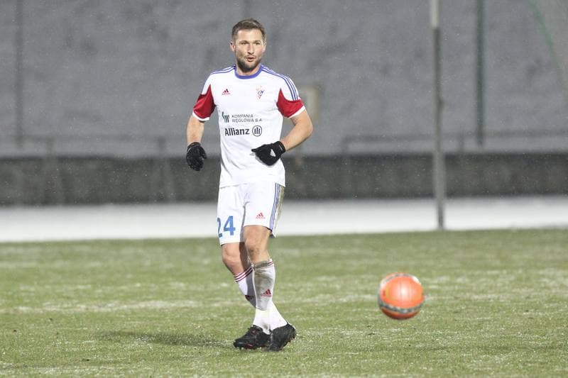 Football. Sparing. Zaglebie Sosnowiec - Gornik Zabrze. 21.02.2013