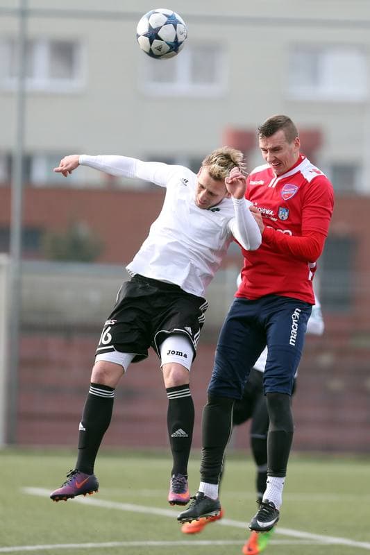 Football. Sparing. MFK Karvina - Rakow Czestochowa. 26.01.2018
