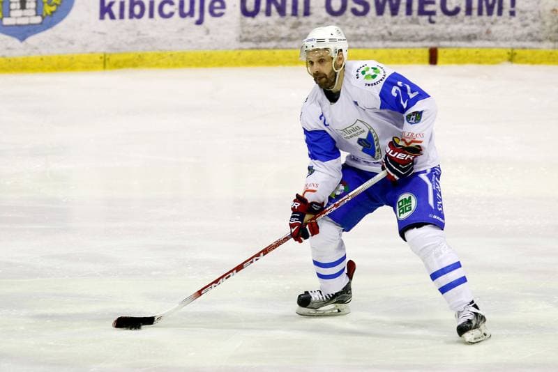 Ice Hockey. Polska Hokej Liga. Unia Oswiecim - MH Automatyka Gdansk. 01.02.2018
