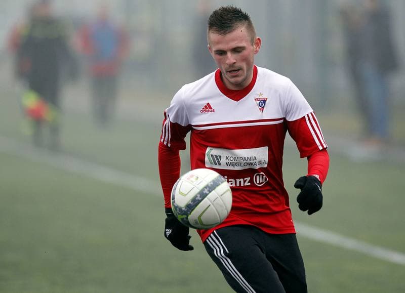 Football. Friendly Match. LZS Piotrowka - Gornik Zabrze. 10.10.2013