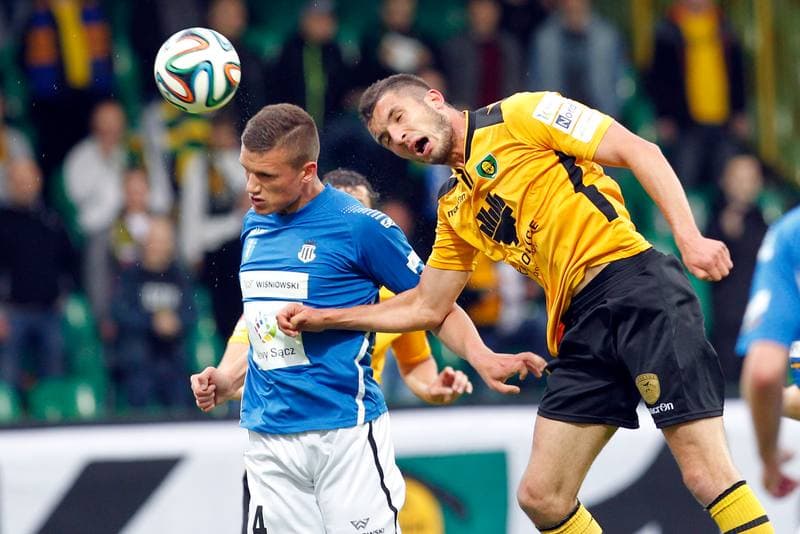 Football. I Liga. GKS Katowice - Sandecja Nowy Sacz. 23.05.2015