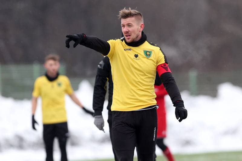 Football. Sparing. GKS Katowice - Fotbal Trinec. 25.01.2019