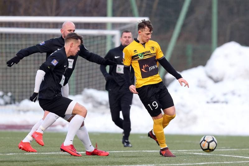 Football. Sparing. Rozwoj Katowice - GKS 1962 Jastrzebie. 30.01.2019