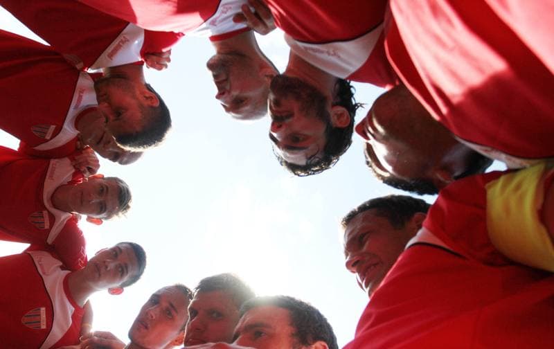 Football. Sparing. Polonia Bytom - MKS Kluczbork. 16.07.2011